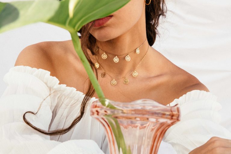 گردنبند طلا خورشید - تصویر 3