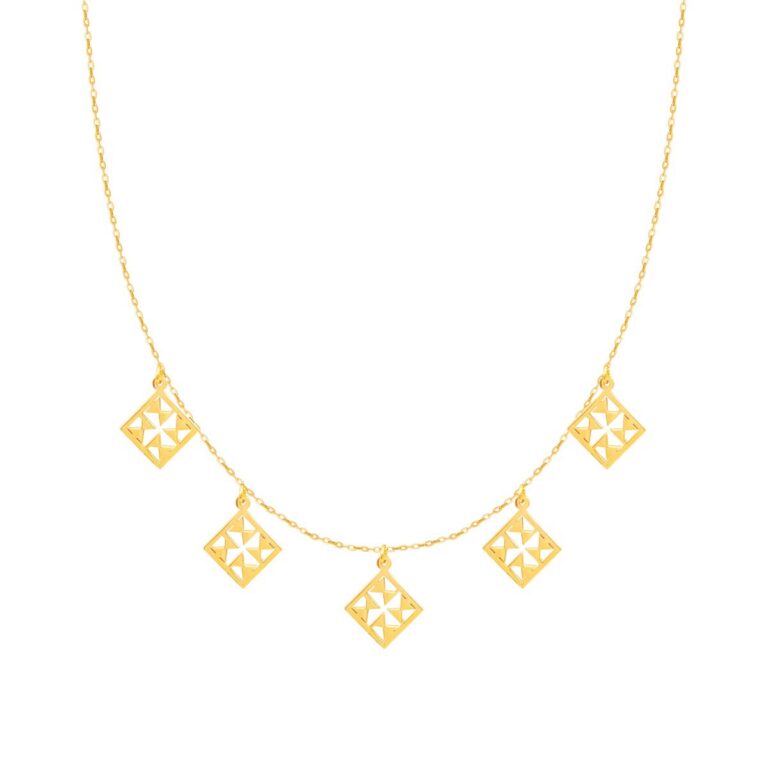 گردنبند طلا نورا پرسته |parasteh