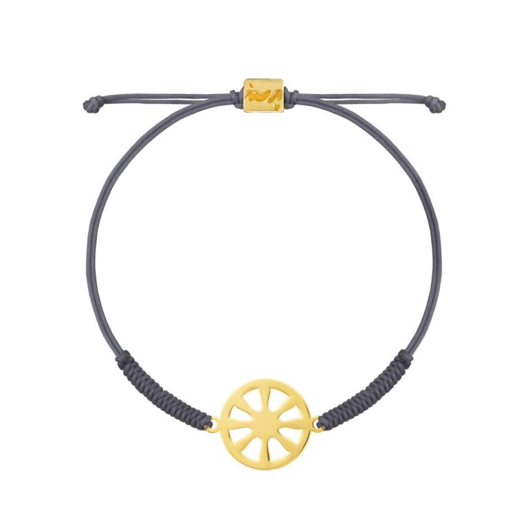 دستبند طلا بافت شمس پرسته