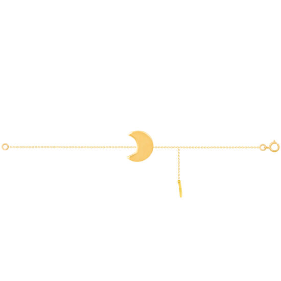 دستبند طلا لونا پرسته