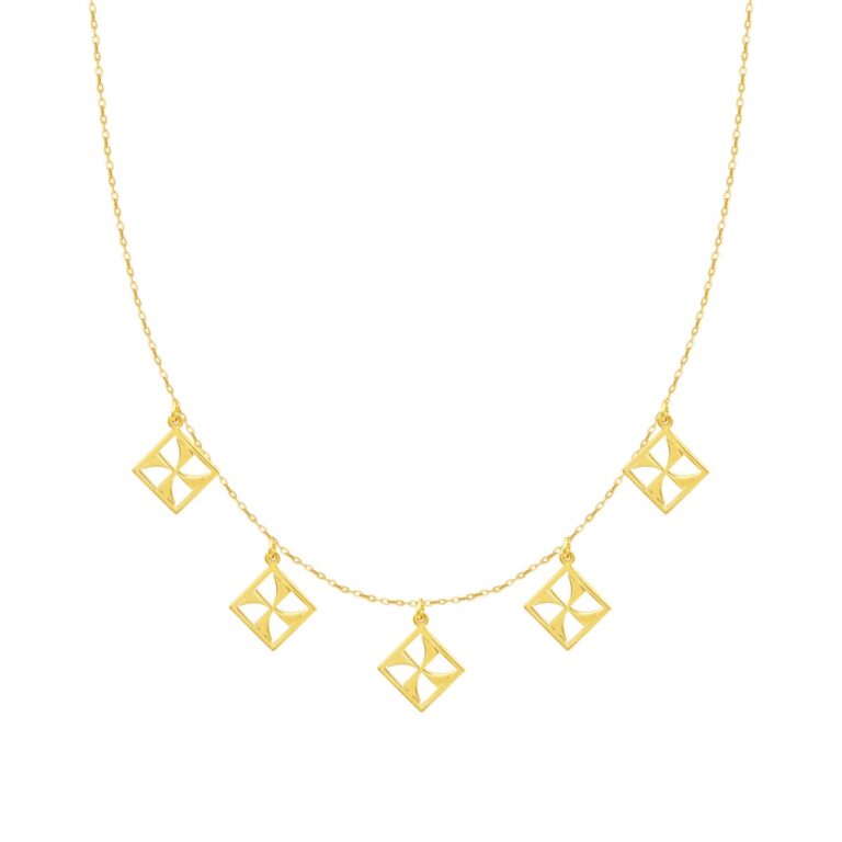 گردنبند طلا مهر پرسته