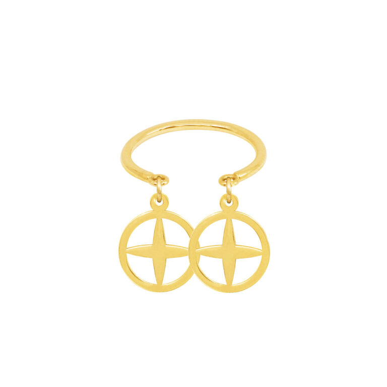 انگشتر طلا آفتاب پرسته