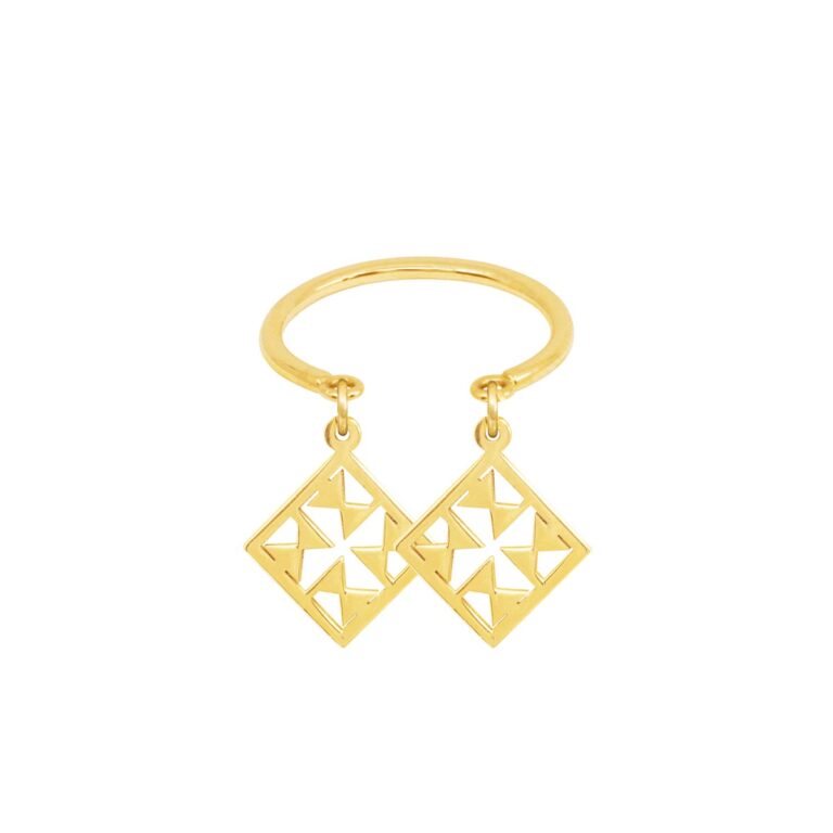 انگشتر طلا نورا پرسته