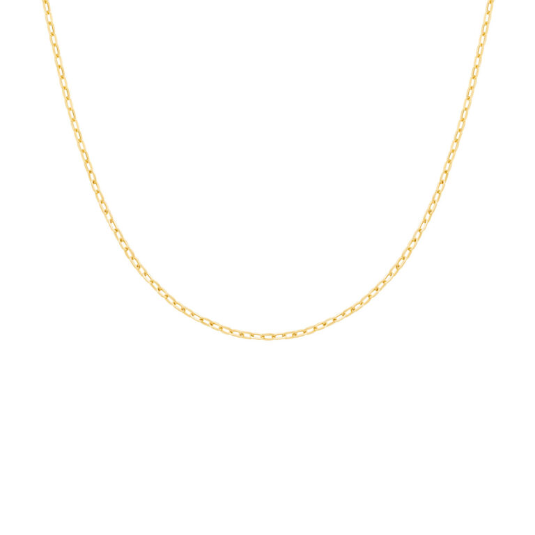 گردنبند زنجیری طلا زنجیر جادویی پرسته