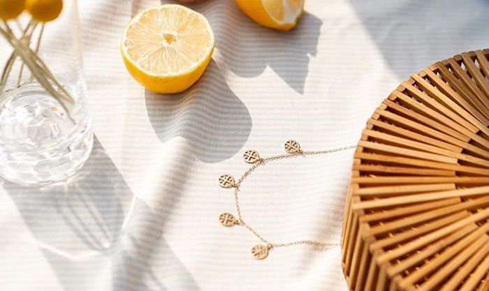 گردنبند طلا پرسته