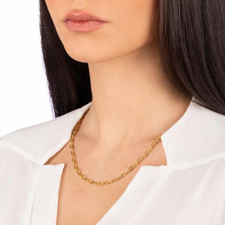 گردنبند طلا زنجیر جادویی پرسته