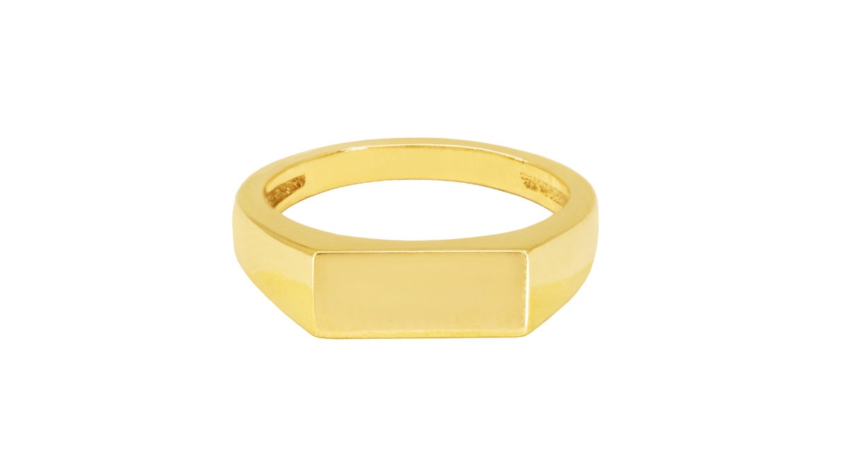 تمیز کردن انگشتر طلا بدون نگین