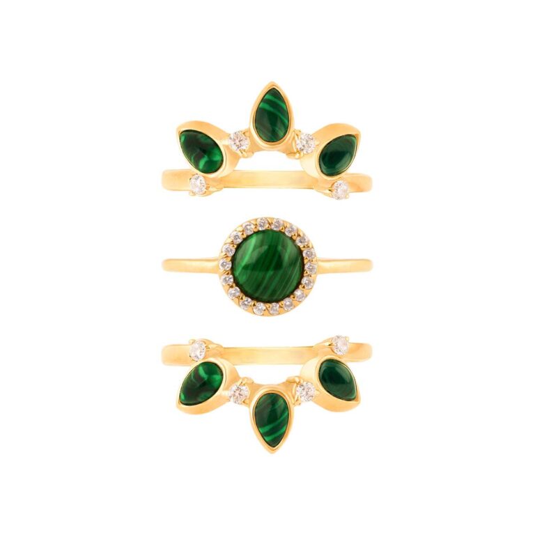 انگشتر طلا مینٍلاوا پرسته