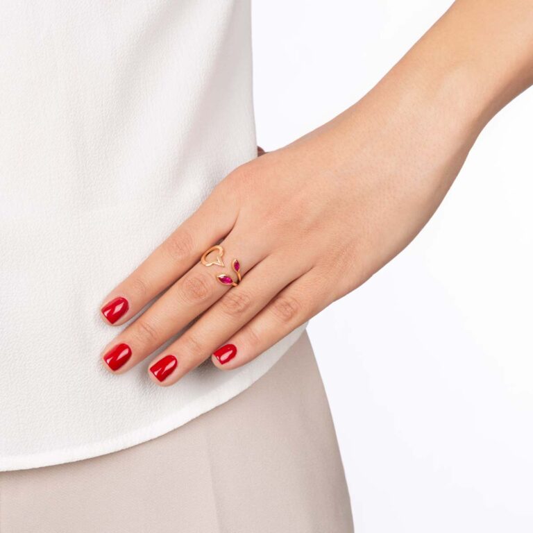 انگشتر طلا دیبا