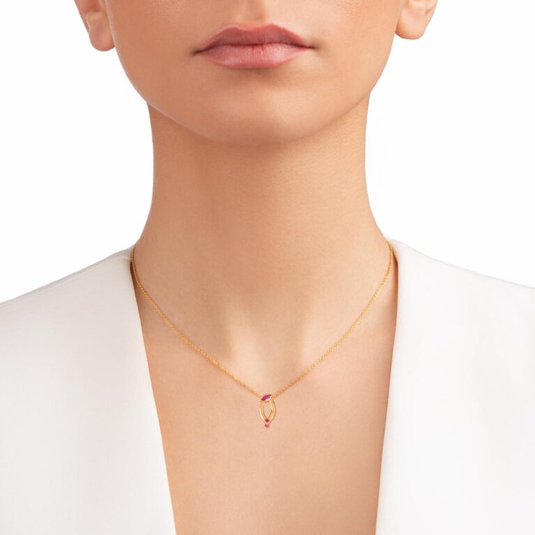 گردنبند طلا دلناز پرسته