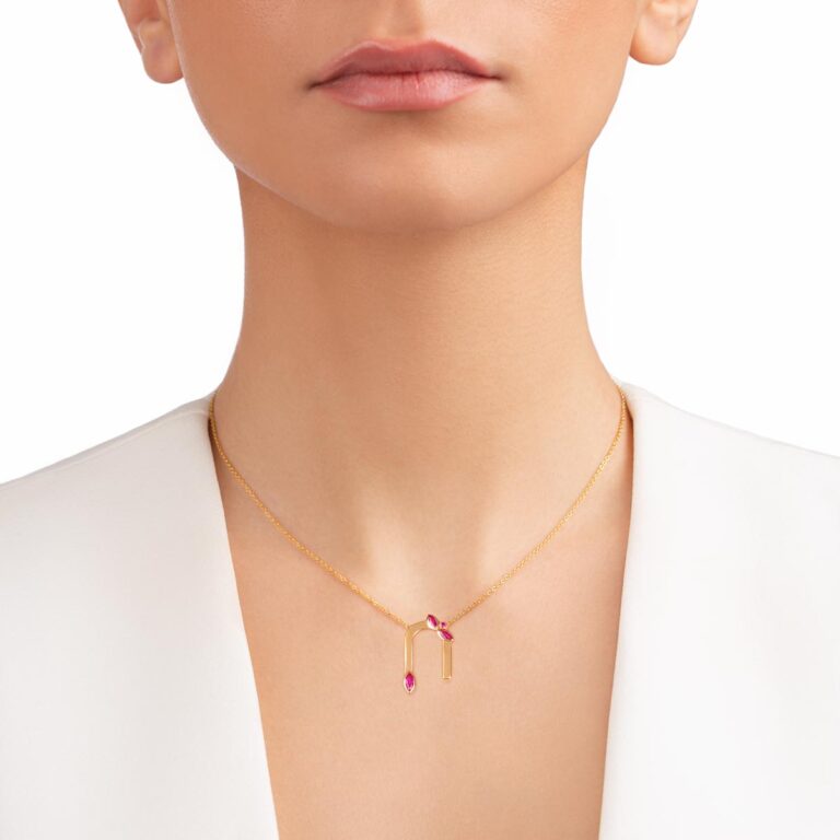 گردنبند طلا دلدار پرسته