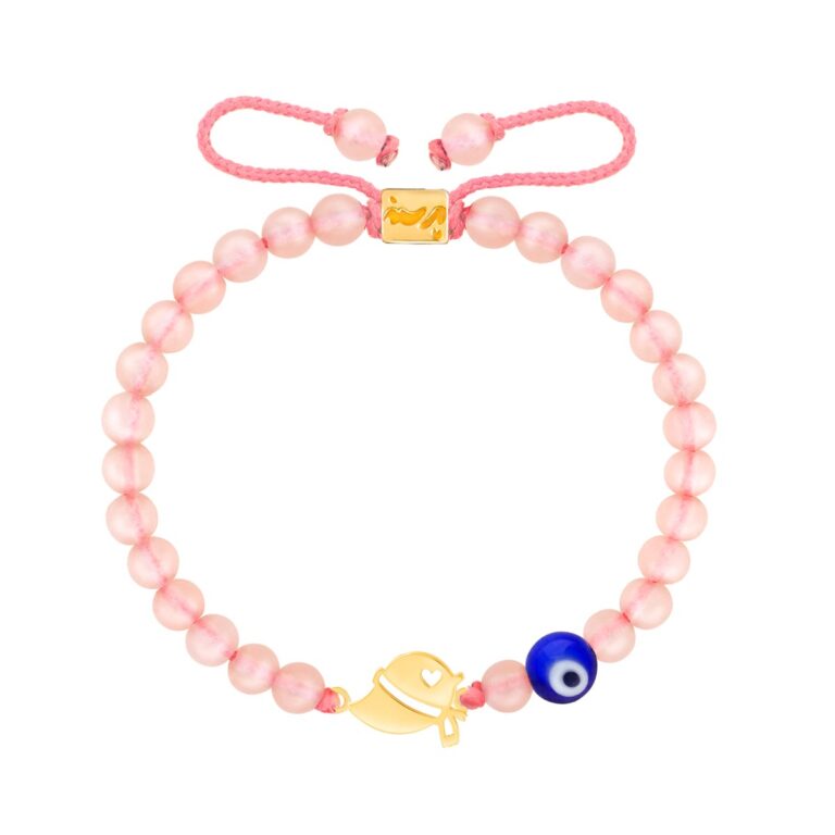 دستبند طلا سنگی بچه گانه جوجه