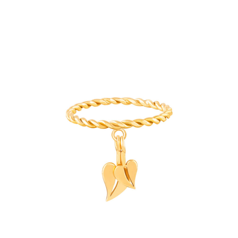 انگشتر طلا برگ فیلوم (صلح) ایشتار