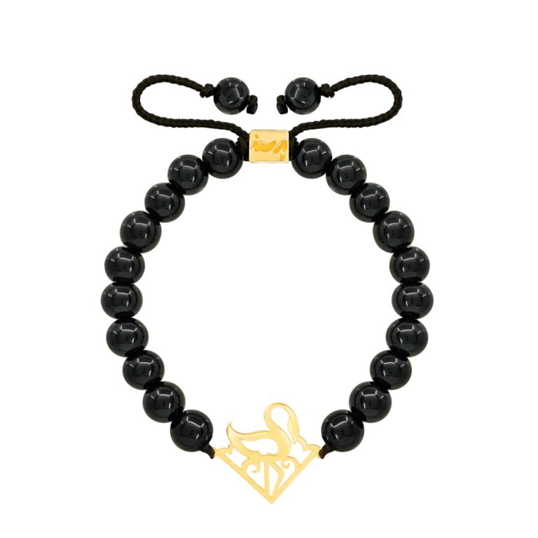 دستبند طلا سنگی فلامینگو