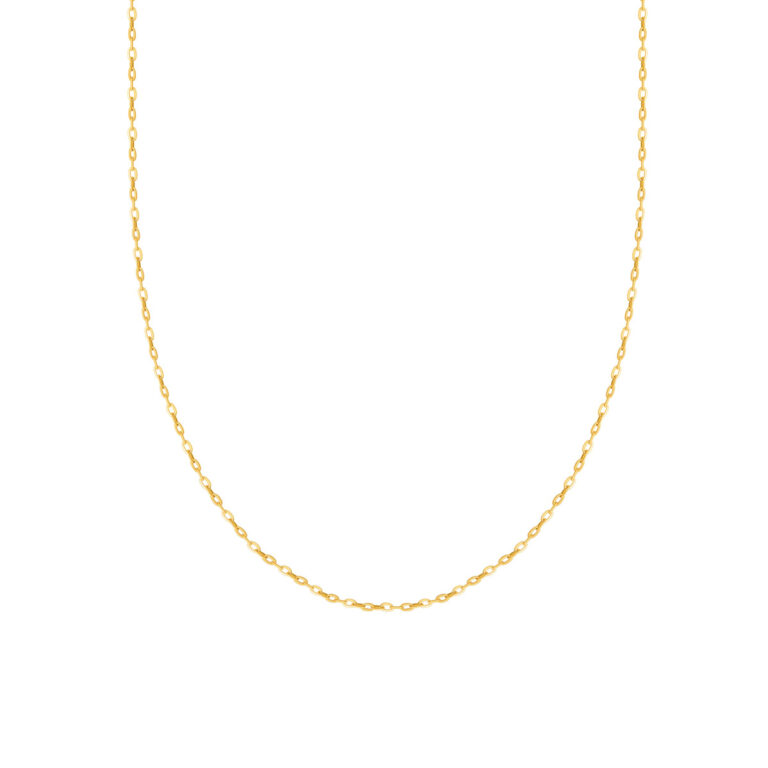 گردنبند زنجیری طلا بریل