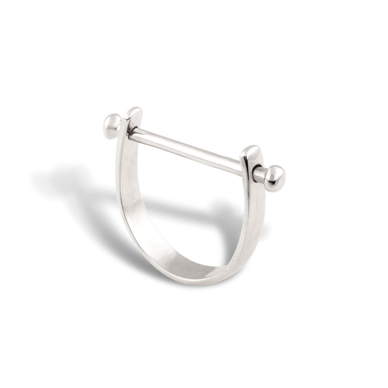 انگشتر طلا دامله و استوانه