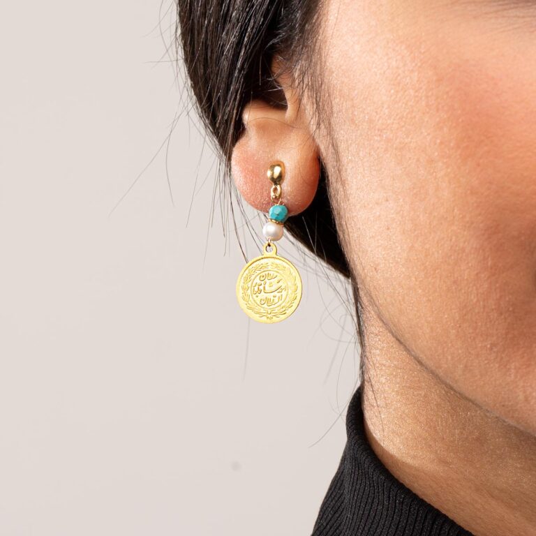 گوشواره طلا سکه