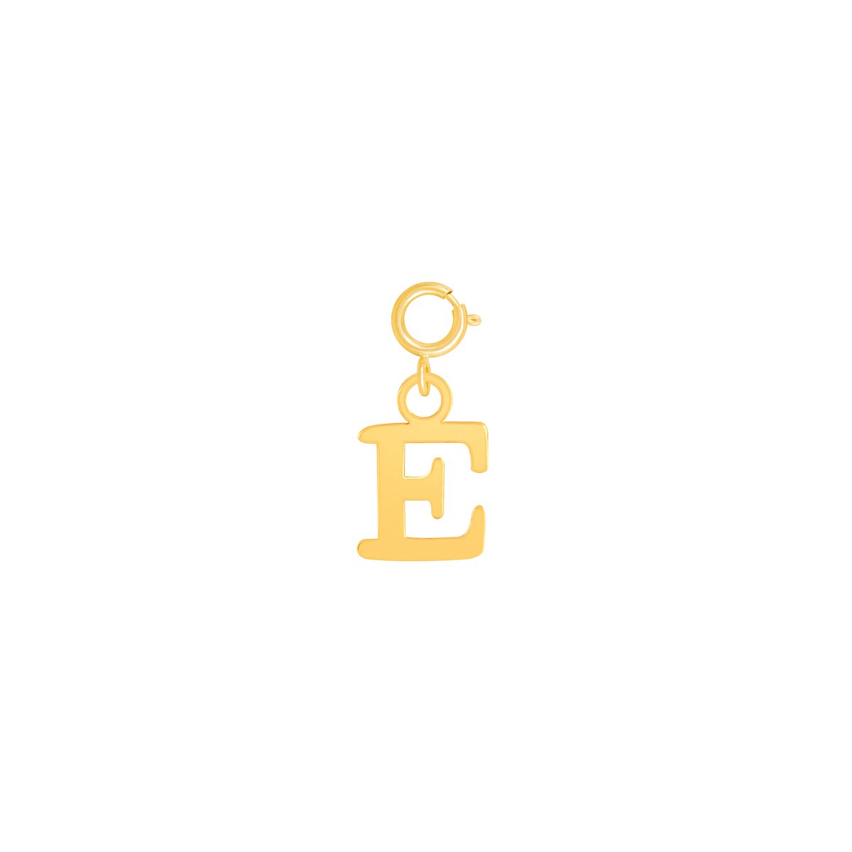 آویز طلا حرف E
