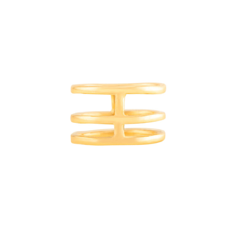 انگشتر طانگشتر طلا سه رینگ متصللا سه رینگ