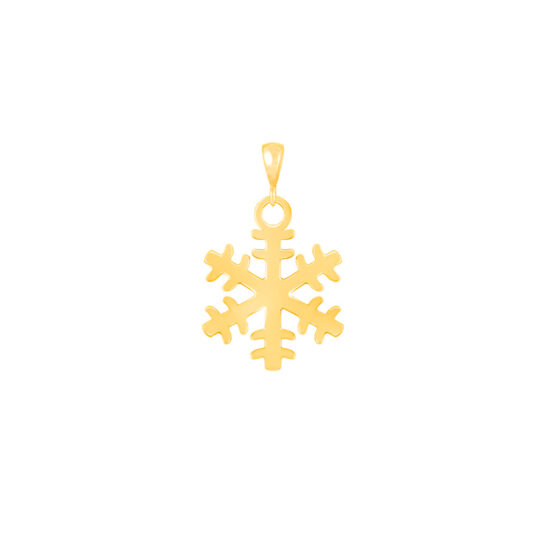 آویز طلا برف بزرگ