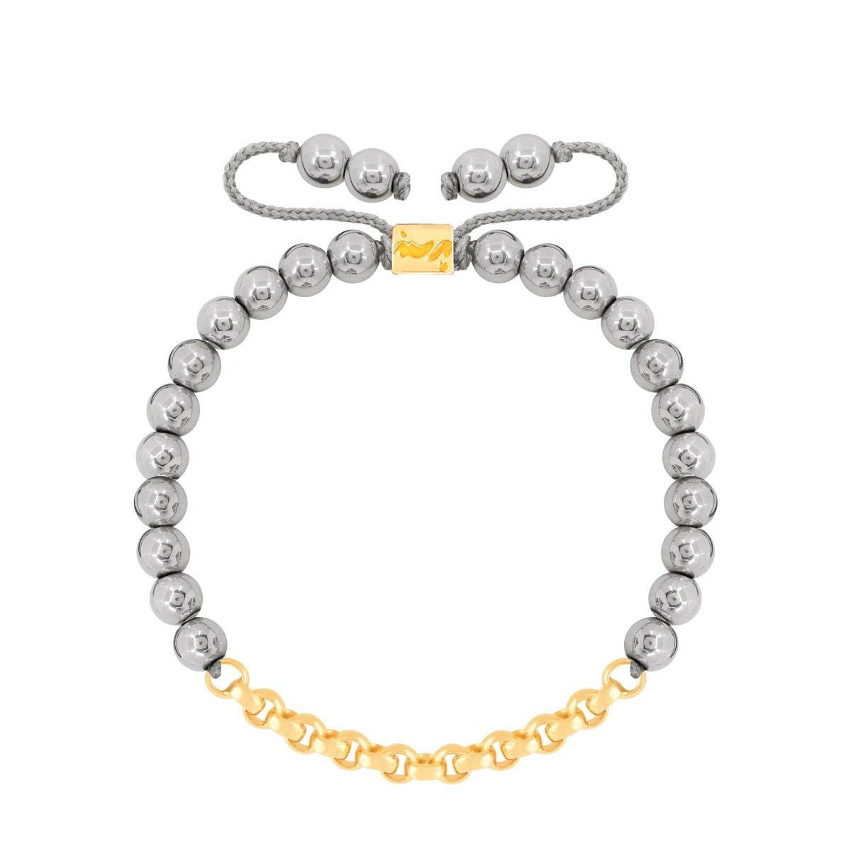 دستبند طلا سنگی رولو