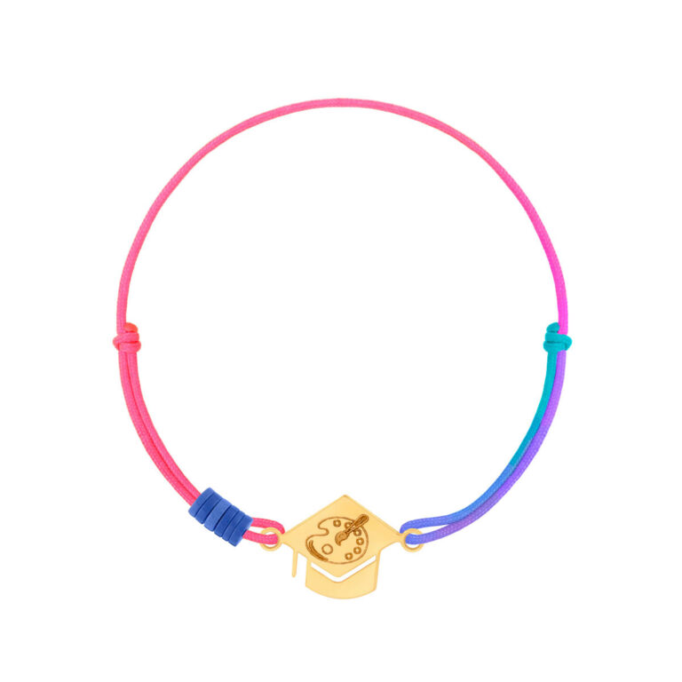 دستبند طلا بافت معلم نقاشی