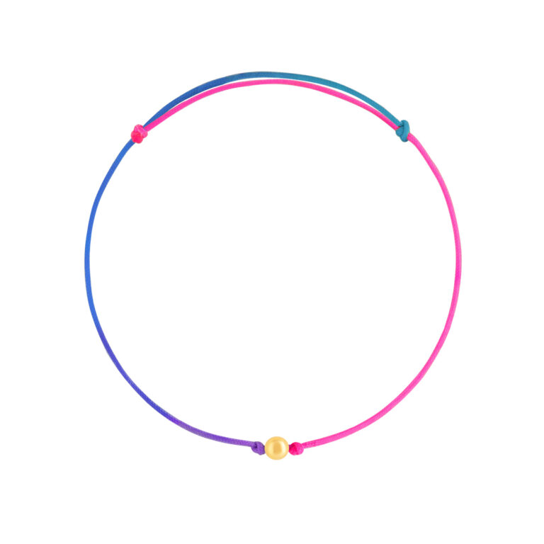 دستبند طلا بافت تک گوی