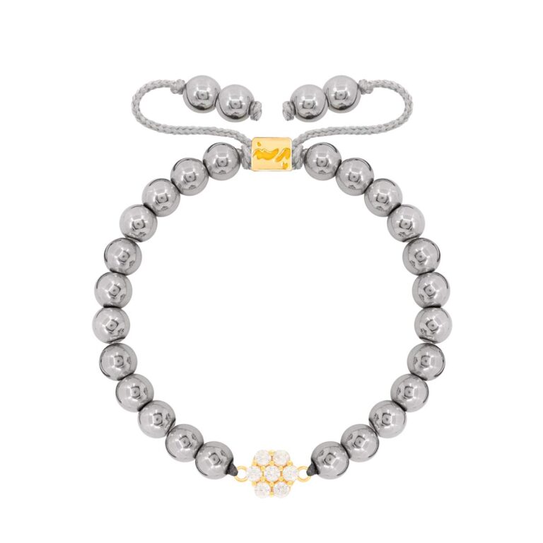 دستبند طلا سنگی FLOWER