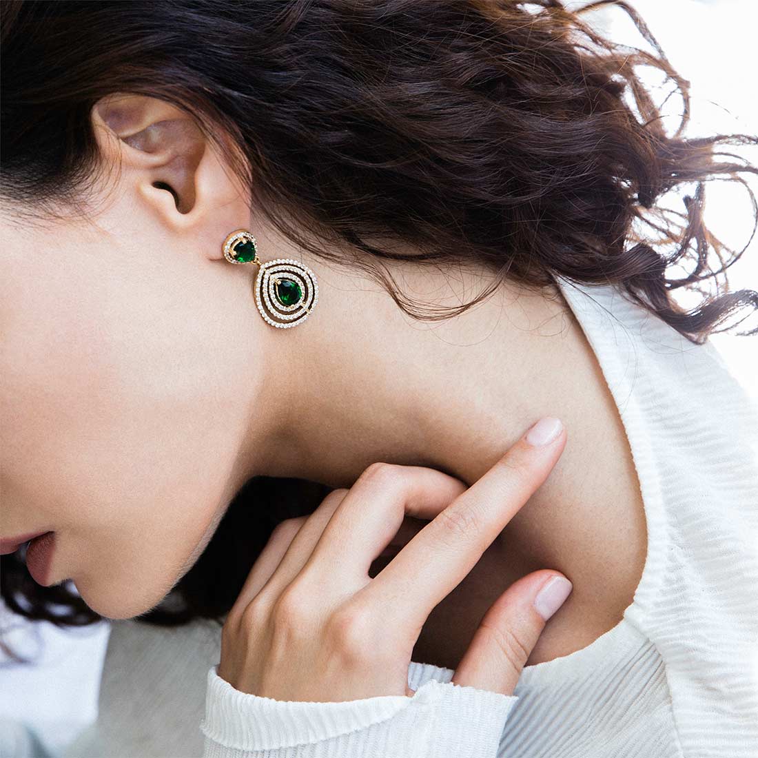 خرید اینترنتی گوشواره طلا