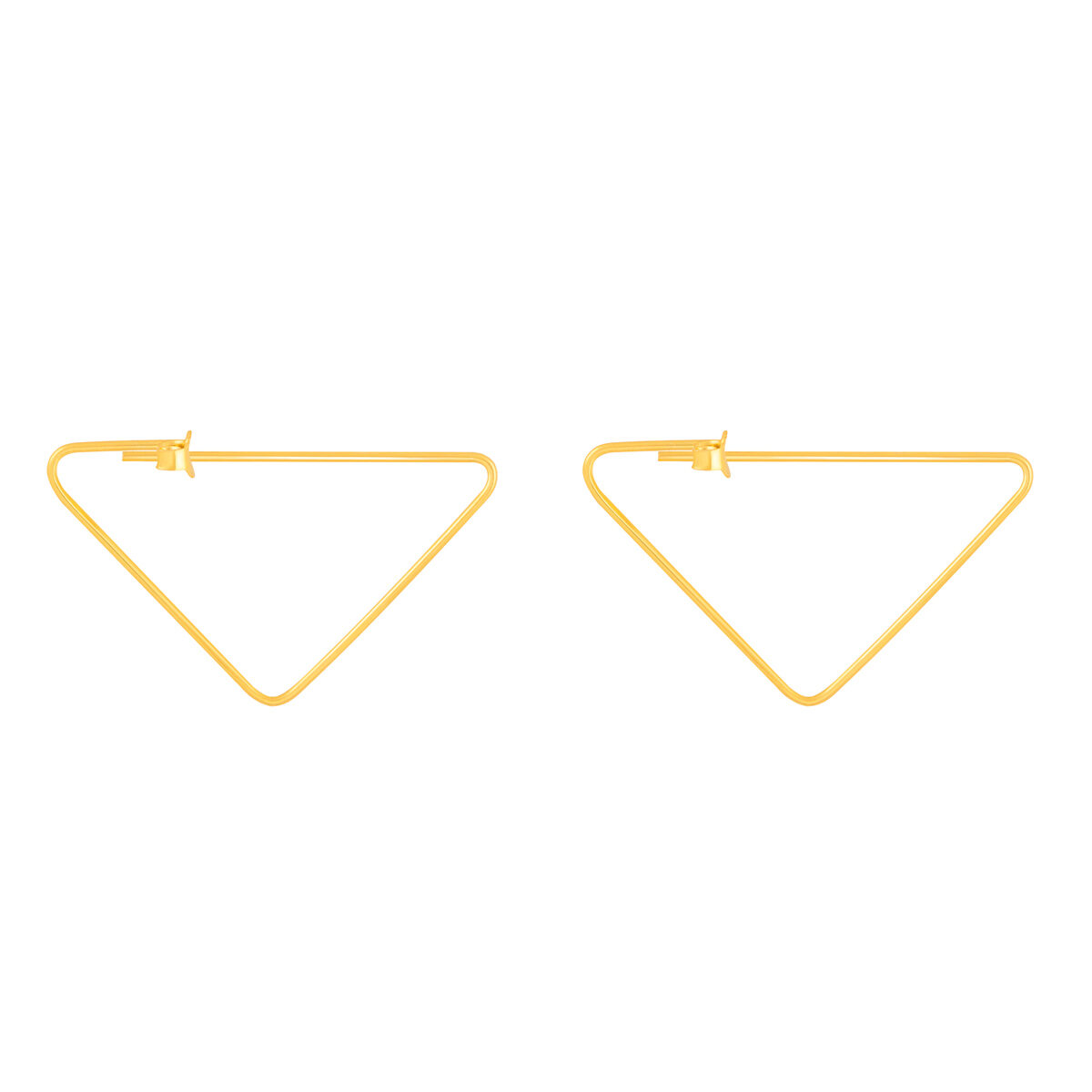 گوشواره طلا مثلث