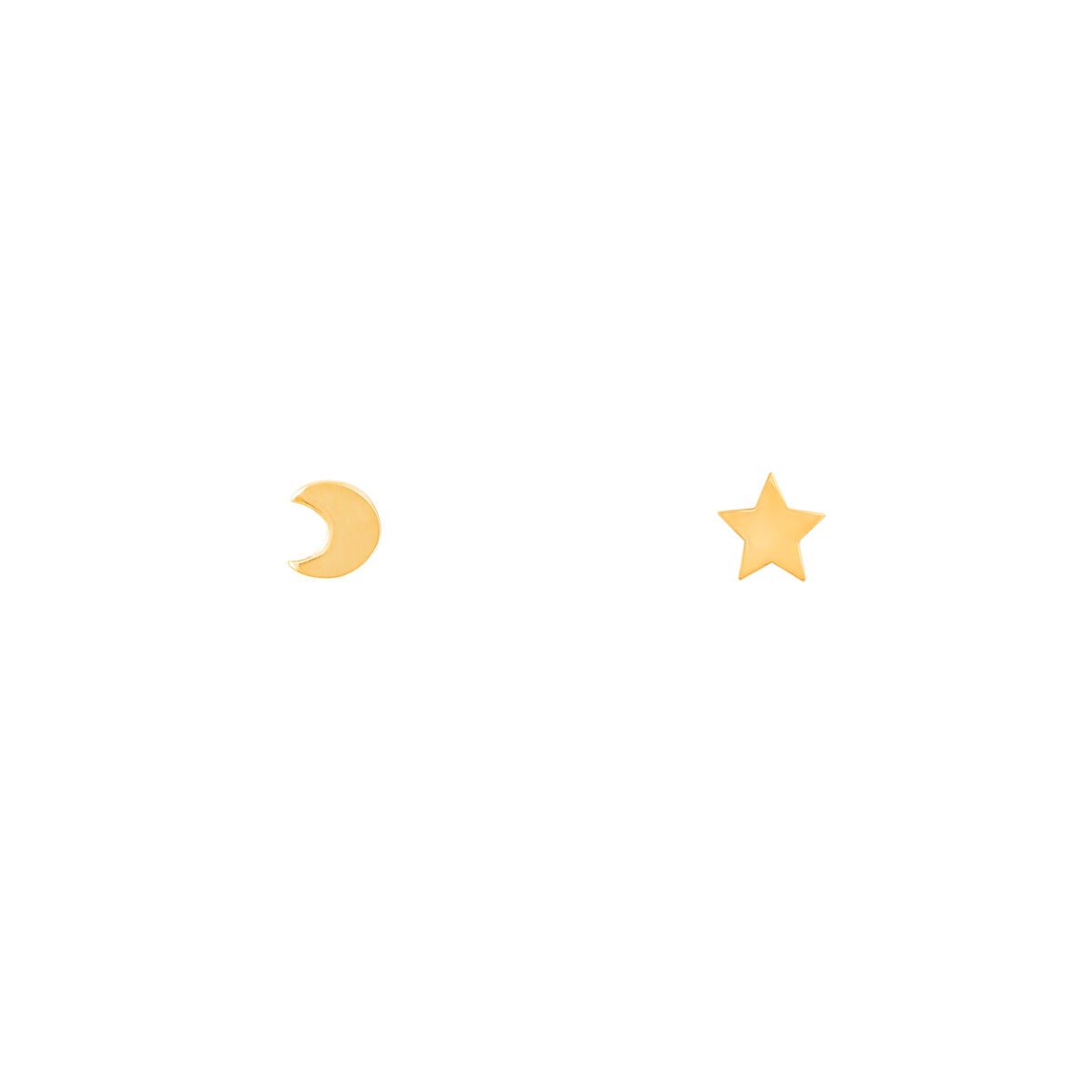 گوشواره طلا ماه و ستاره