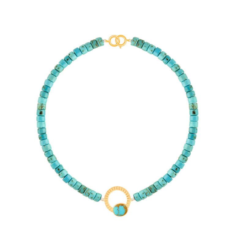 دستبند طلا سنگی مارِلا