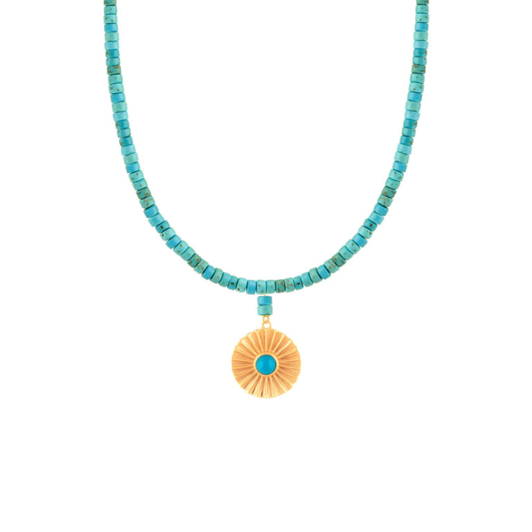 گردنبند طلا سنگی مایا