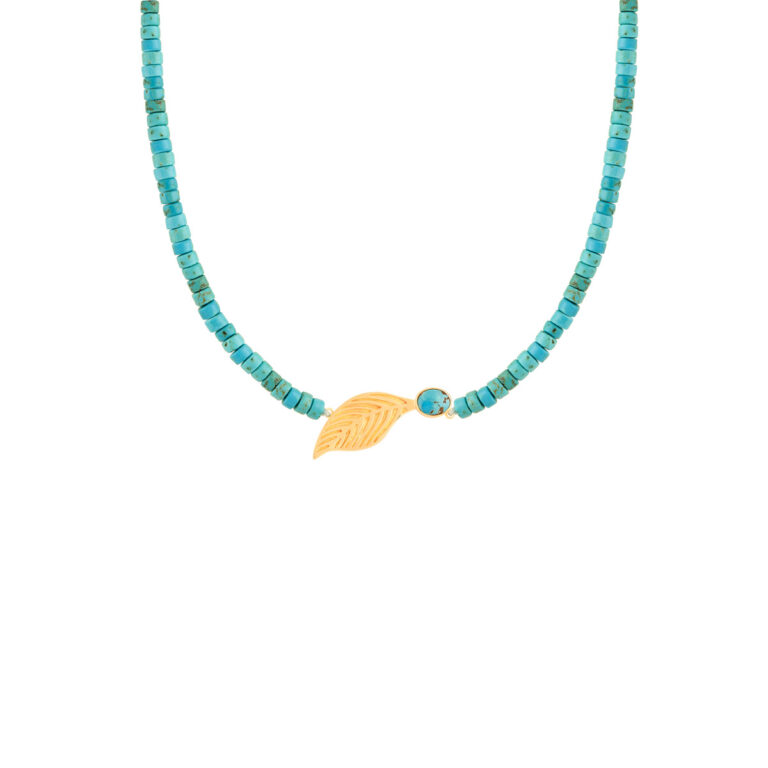 گردنبند طلا سنگی سرینا