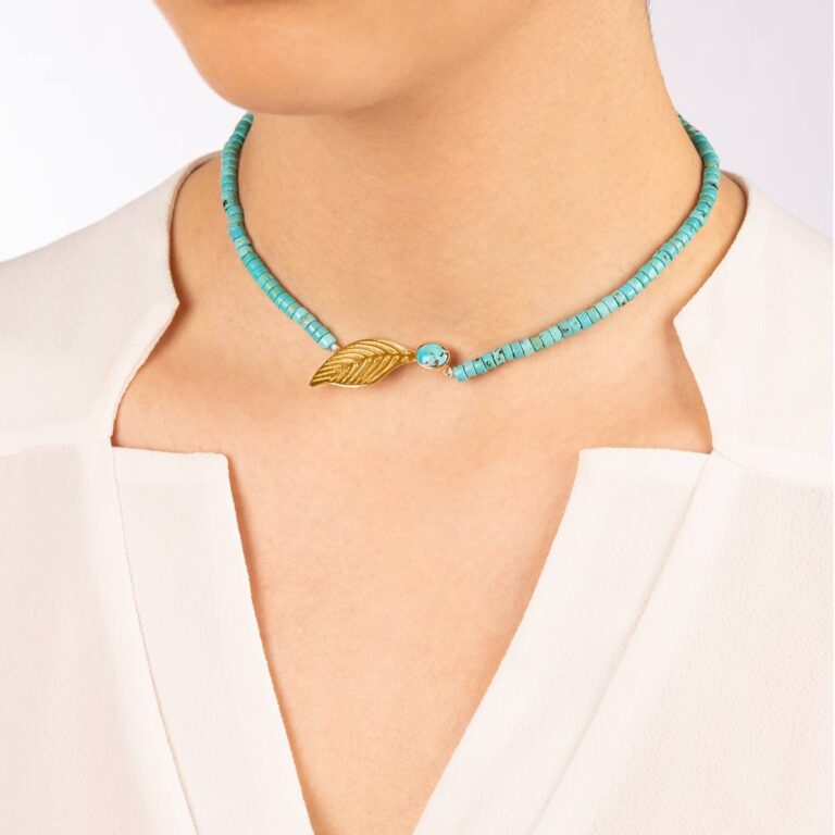 گردنبند طلا سنگی مایا