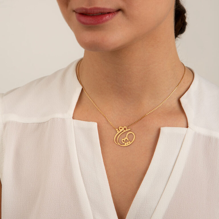 گردنبند طلا عشق