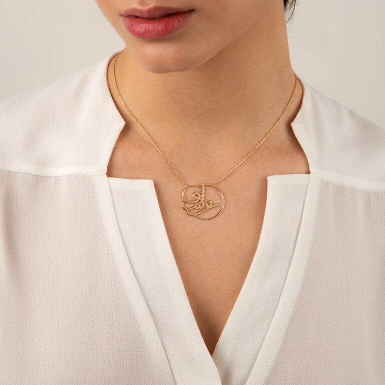 گردنبند طلا عشق