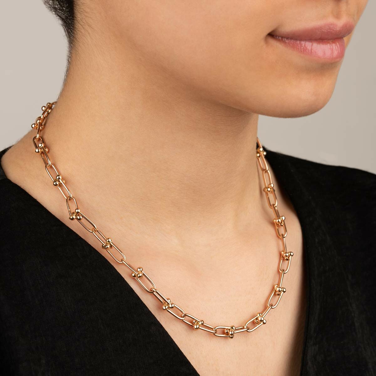 زنجیر گردنبند طلا تیفانی