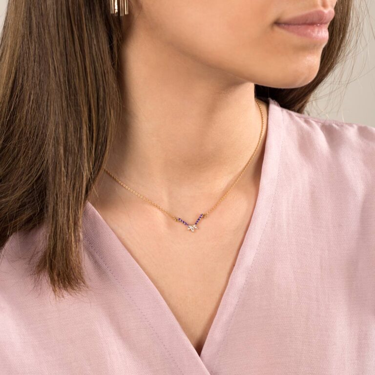 گردنبند طلا سروناز