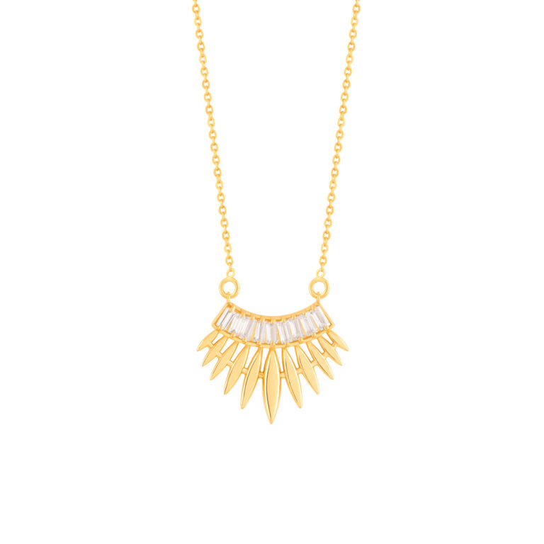 گردنبند طلا ملک تاج