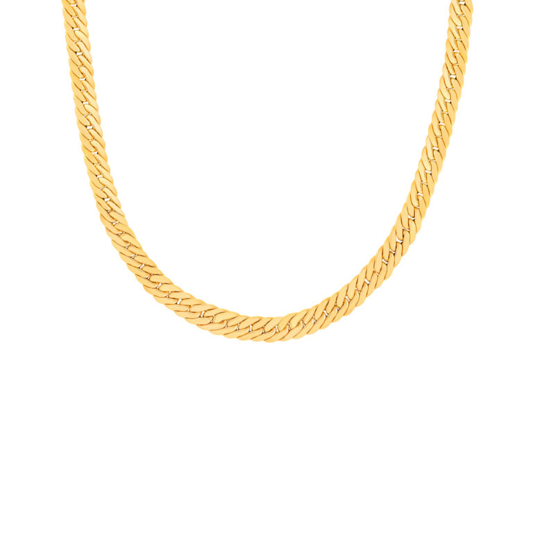 گردنبند زنجیری طلا کارتیه کوبیده