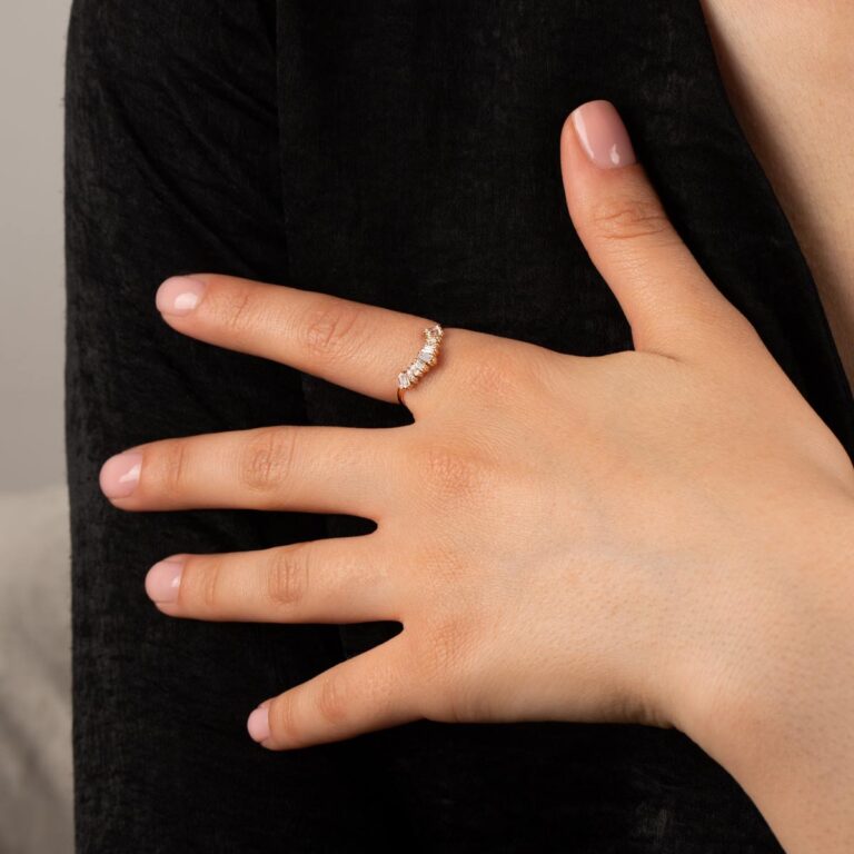 انگشتر طلا آمون