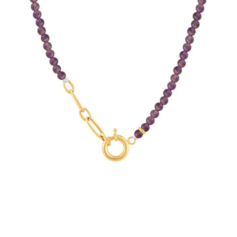 گردنبند طلا کُلار و آمیتیس