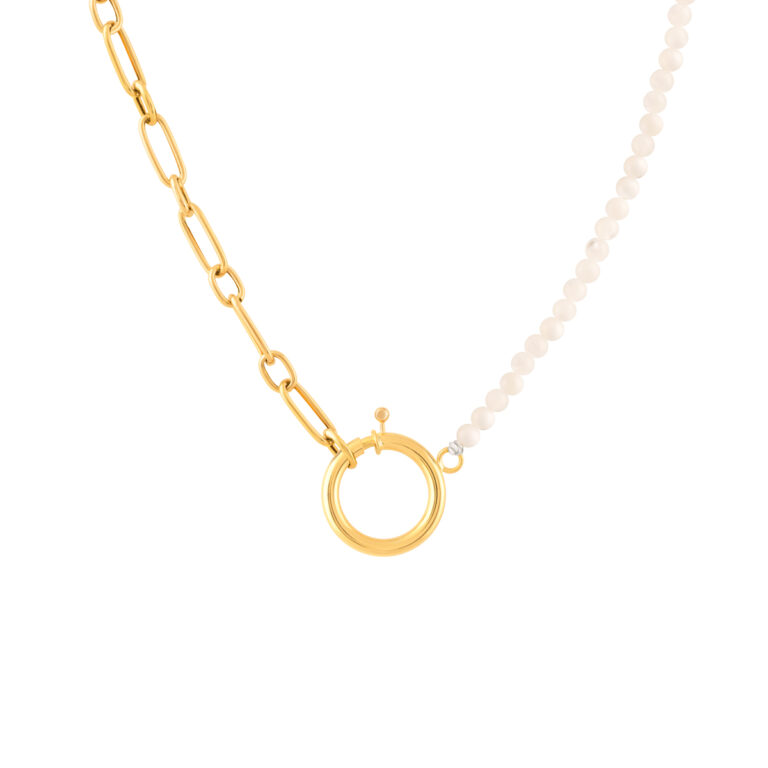 گردنبند طلا ایرا و صدف