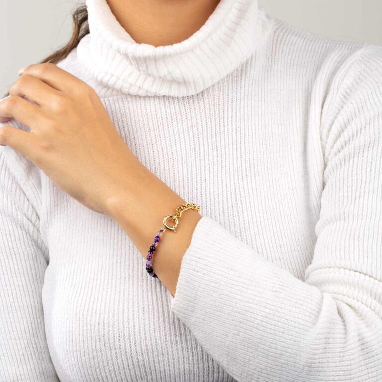 دستبند طلا کارتیه و آمیتیس