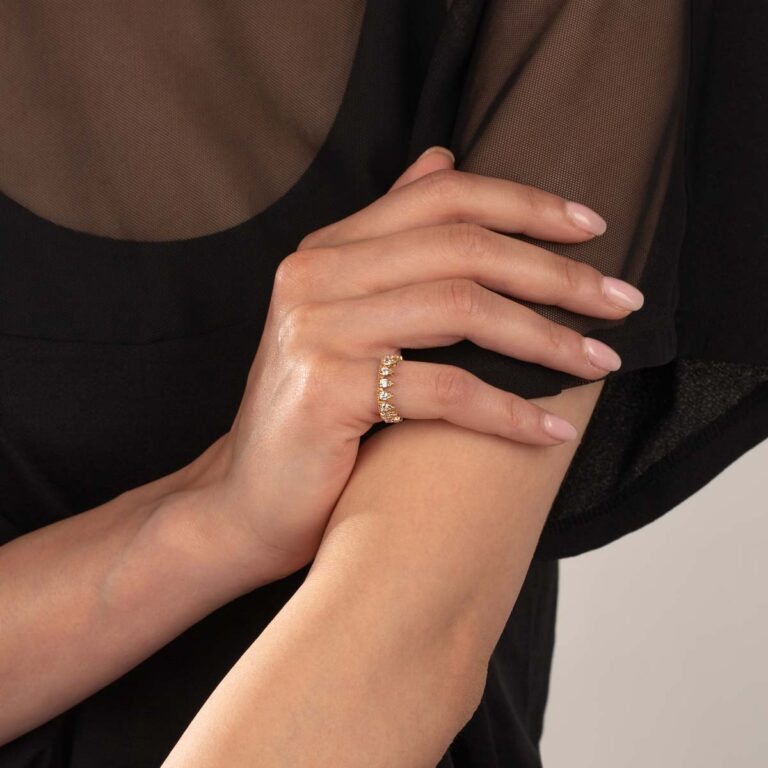 انگشتر طلا داماریس