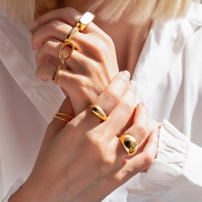 رانگشتر طلا کارلا