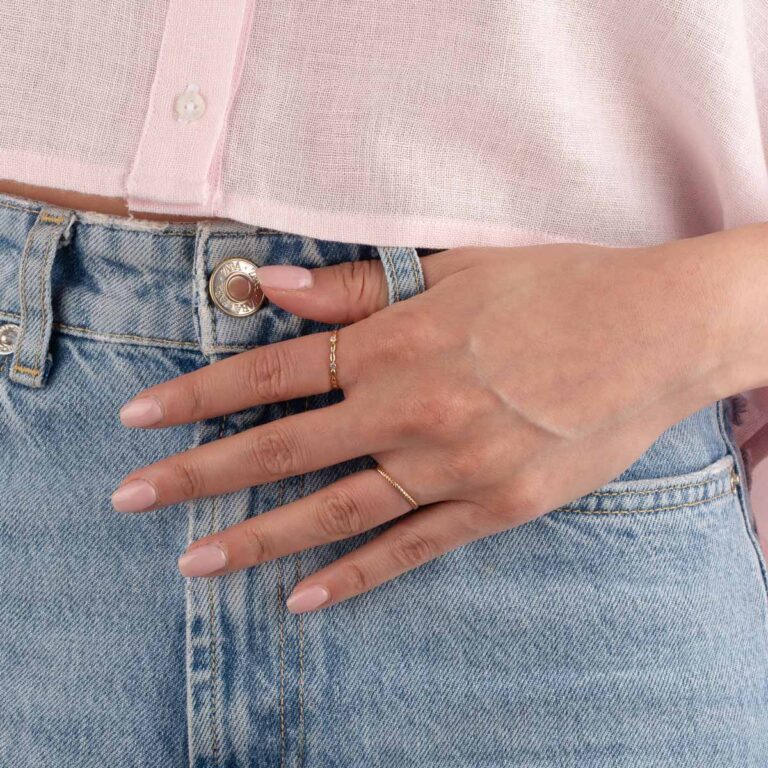 انگشتر طلا آمورا