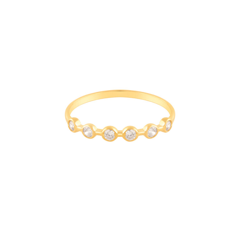 انگشتر طلا شش لونا