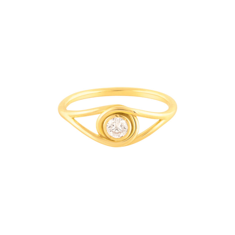 انگشتر طلا آیشن دایره